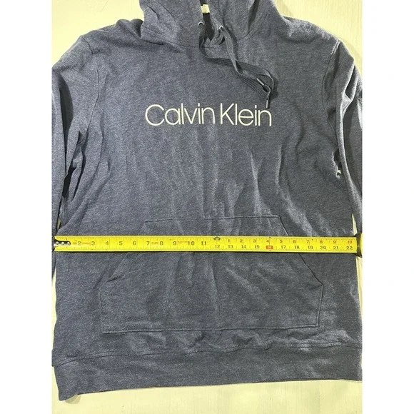 Calvin Klein Immerge Long Sleeve French Terry Pullover Hoodie Size XL - Picture 5 of 7